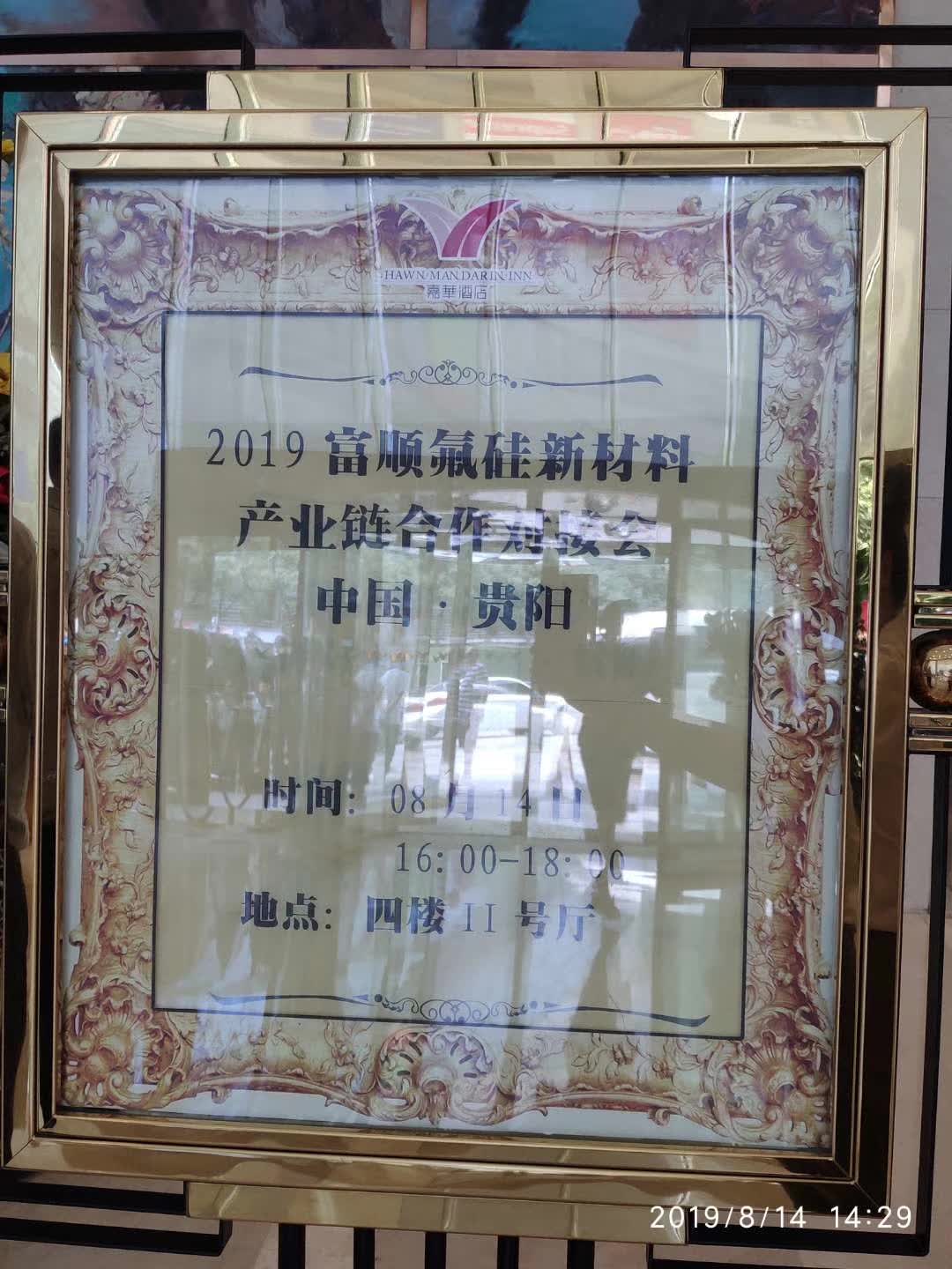 2019年富顺氟硅新材料产业对接会